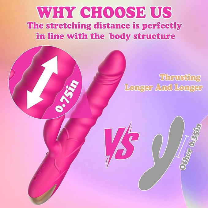 Thrusting Rabbit Vibrator