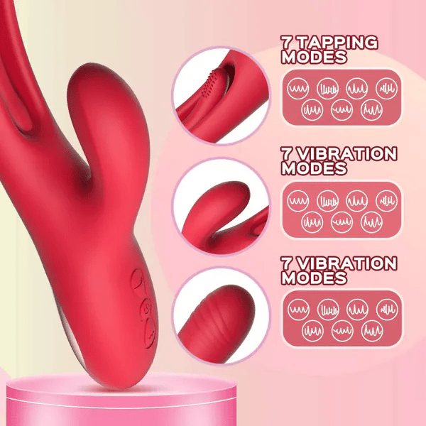 Bora -Rabbit Tapping G-spot Vibrator