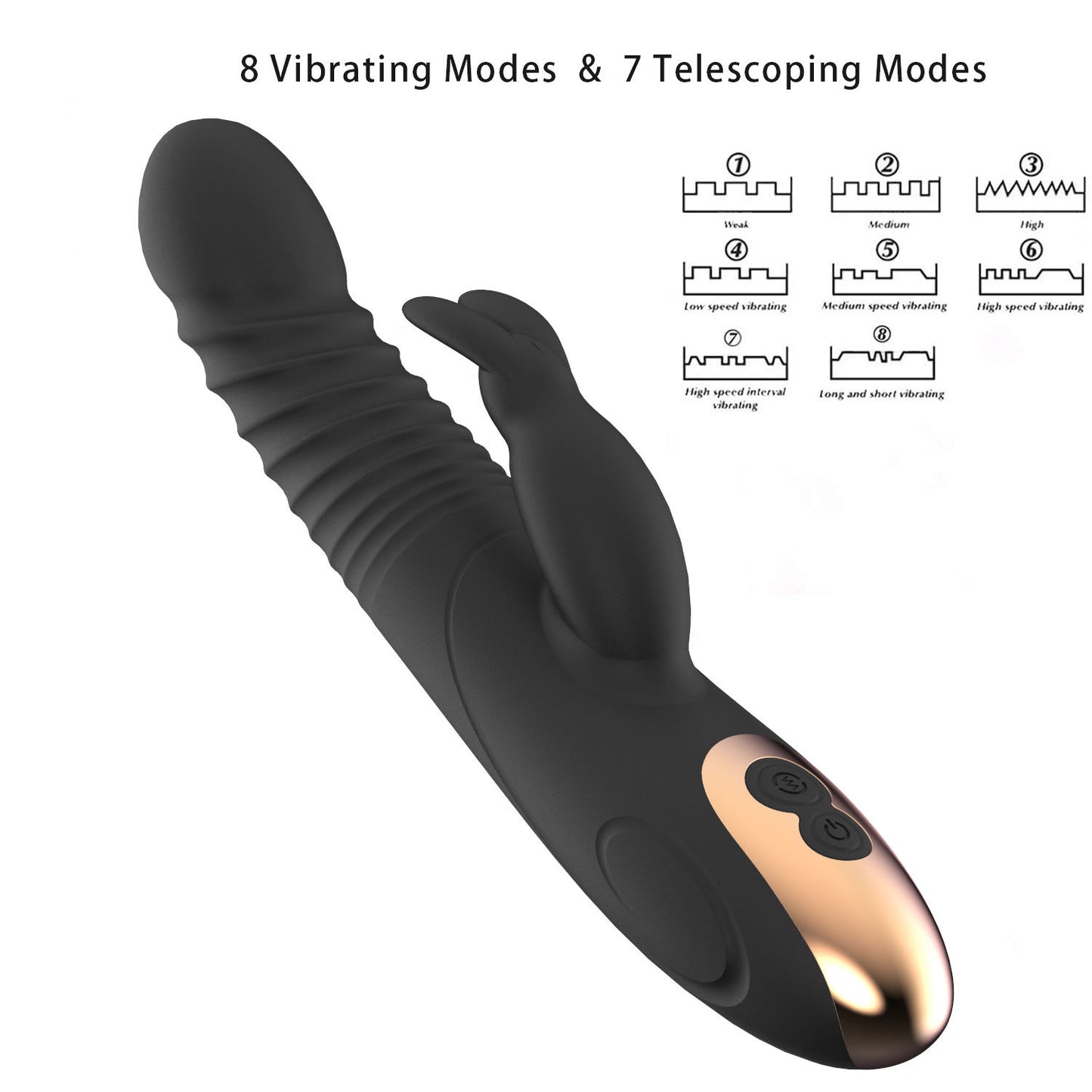 Thrusting Rabbit Vibrator
