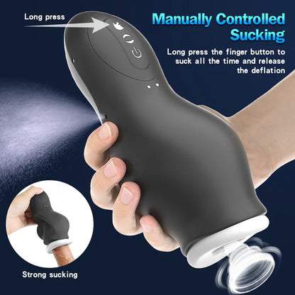 Sensatease-Dragon SuctionTrainer Sucking VibrationMale Masturbator