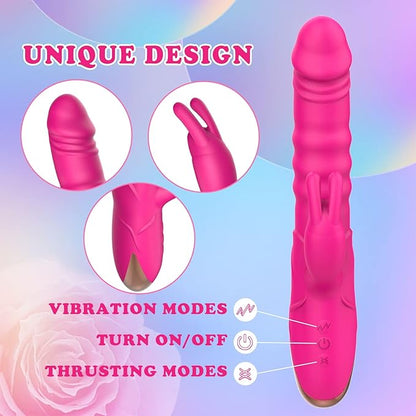 Thrusting Rabbit Vibrator