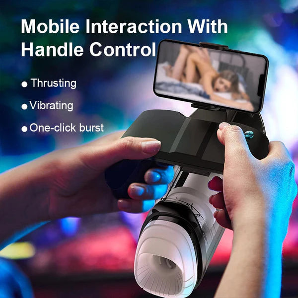 Sensatease-7-FrequencySuction & 7-FrequencyVibration Male Masturbator